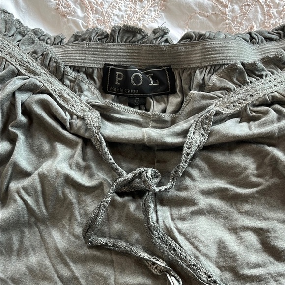 POL Soft Fabric Acid Washed Shorts with Relaxed Fit - Picture 2 of 2